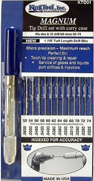King Tool Magnum: Micro Utility Drill Set