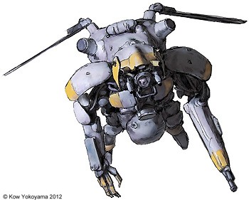 1/20 Space Humanoid Type Unmanned Interceptor Groserhund Altair