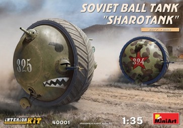 1/35 Soviet Ball Tank Sharotank w/Interior