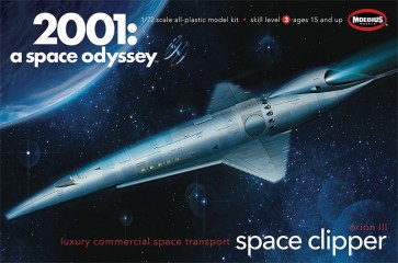 1/72 Orion III Space Clipper Luxury Commercial Space Transport (2001: A Space Odyssey)