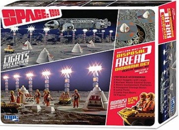 1/48 Space 1999: Nuclear Waste Area 2 Diorama Set (with Bonus 1/24 Moon Buggy)