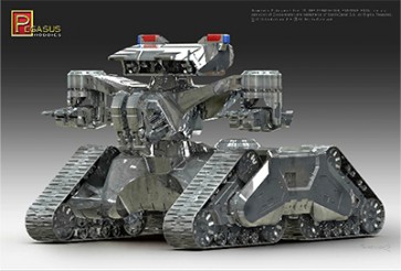 1/32 Terminator 2 Hunter Killer Tank