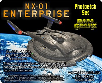 1/350 NX-01 Enterprise Photoetch Set