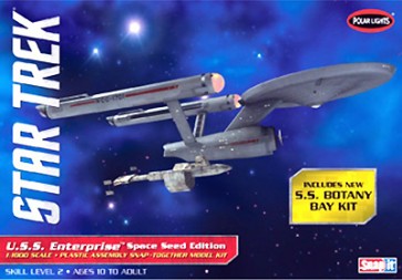 1/1000 Star Trek USS Enterprise - Space Seed Edition
