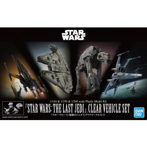 Star Wars The Last Jedi: Clear Vehicle Set