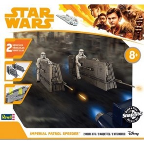 1/24 Imperial Patrol Speeder (2 kits) - Solo: A Star Wars Story (Build & Play Snap)