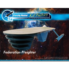 1/1000 Federation Freighter Conversion (for Polar Lights)