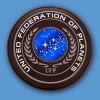 4-in United Federation of Planets Logo Base - Long Text