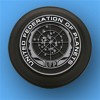 4-in United Federation of Planets Logo Base - Alternate Style - Long Text